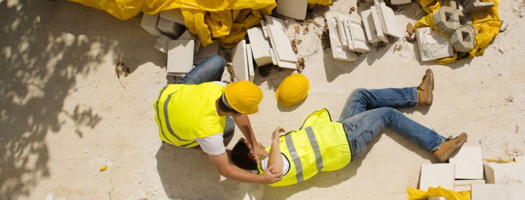 A construction accident leading to a quadriplegia injury.